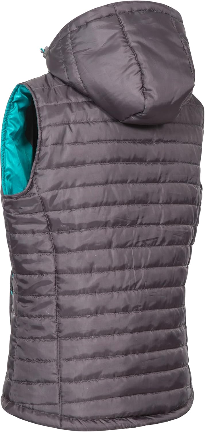 Trespass Damen Aretha Warme Gepolsterte Jacke Mit Abnehmbarer Kapuze (1er Pack) XXS Carbon, XXS Carb
