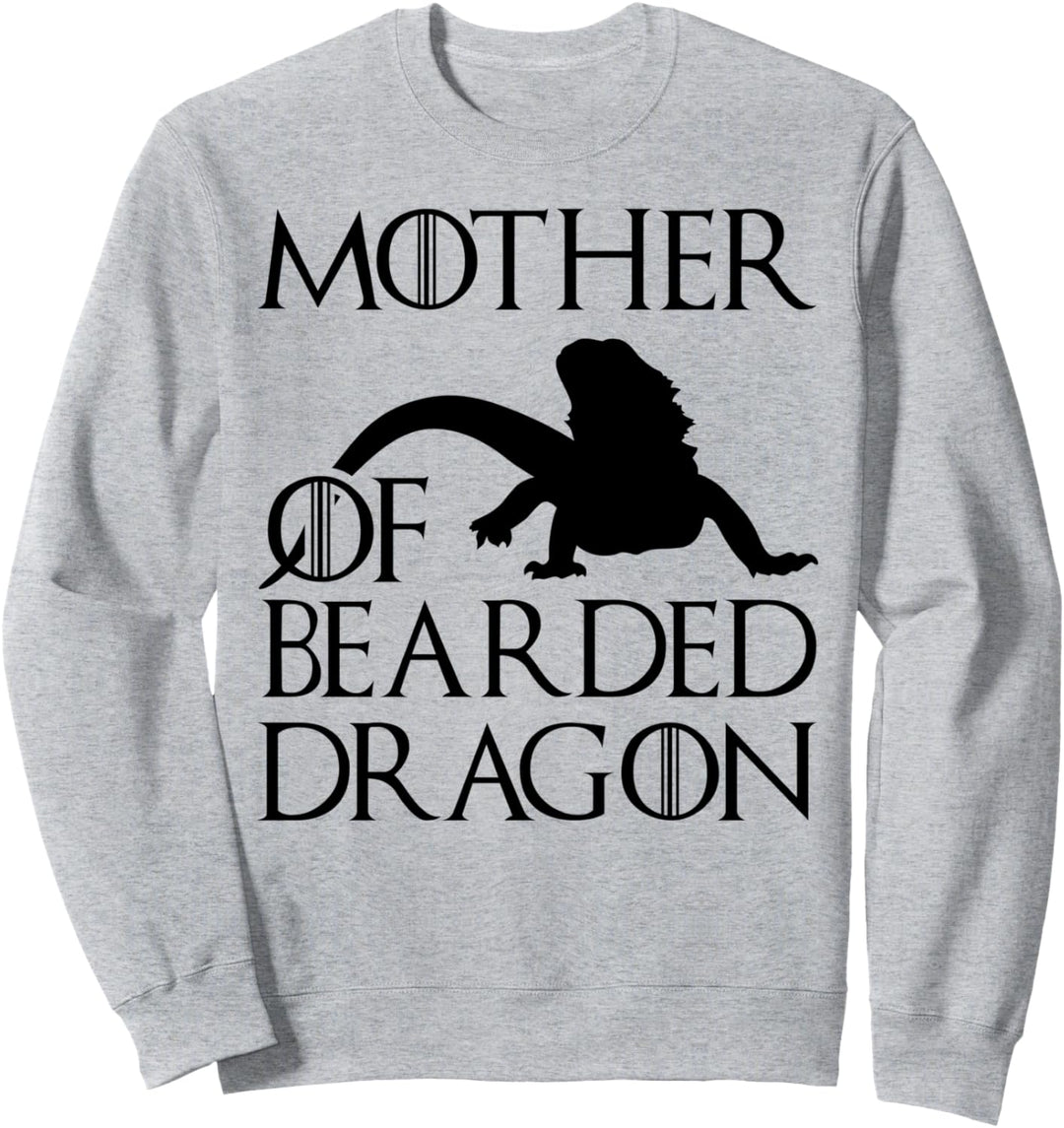 Mutter des Bartagamen Fraueneidechse und Reptiliengeschenk Sweatshirt
