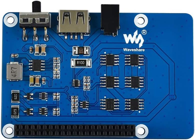 UPS HAT for Raspberry Pi Series Boards Support 5V Uninterruptible Power Supply Charge and Power Outp