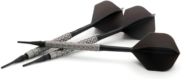 CUESOUL Dazzling 20g Soft Tip 90% Wolfram Dart Set Mattierte Oberfläche mit ROST Flügen CSDZ-DZR0120