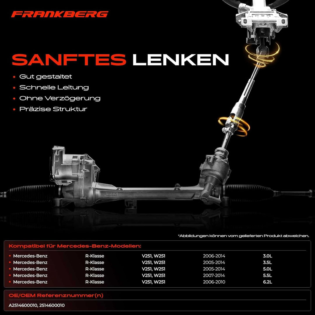 Gelenk Lenkwelle Lenksäule für R-Klasse V251 W251 3.0L 3.5L 5.0L 5.5L 6.2L Benzin/Diesel 2006-2014 2