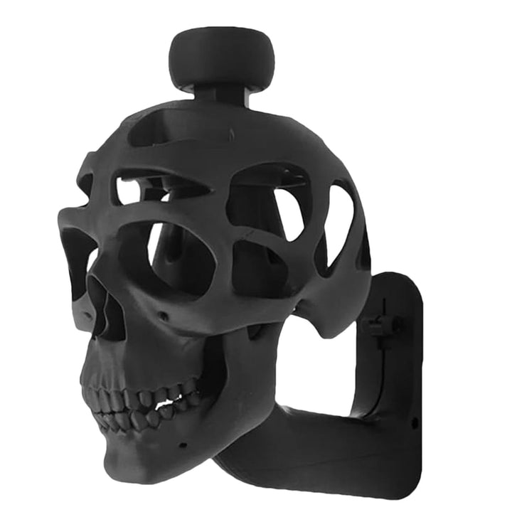 Schädel Helm Halterung,Motorradhelm Halterung Wand,Gothic Schädel Helm Display Ständer,Kreative Skel