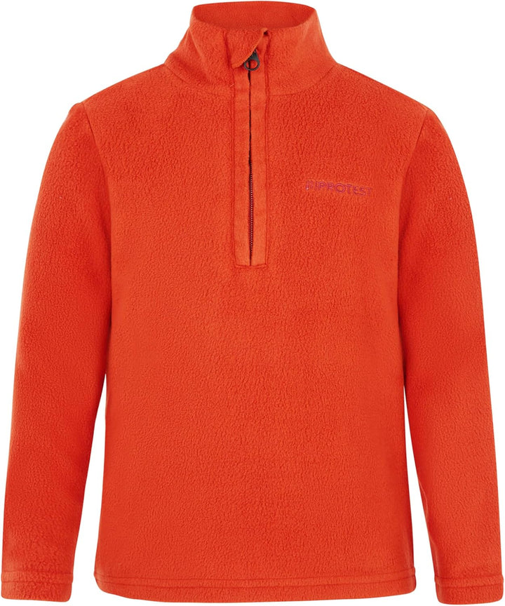 Protest Toddler Boys 1/4-reissverschluss PRTPERFECT TD 92 Burnt Orange, 92 Burnt Orange