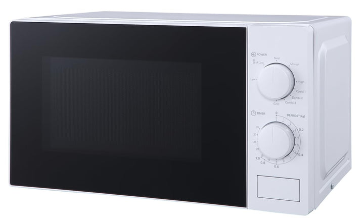 aro Mikrowelle MW10720, Stahl-SPCC, 43.9 x 33.4 x 25.8 cm, 20 L, 700 W, 5 Programme, Timerfunktion,