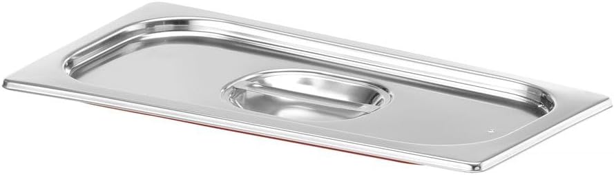 HENDI Gastronorm Deckel, für Gastronormbehälter, Temperaturbeständig von -40° bis 300°C, Silikonrand