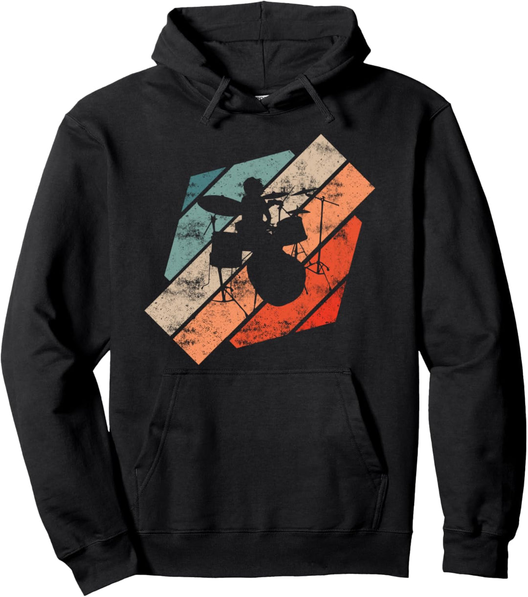 Schlagzeuger Drummer Musik Schlagzeug Pullover Hoodie