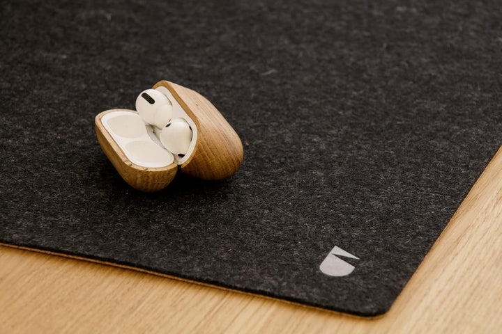 OAKYWOOD - Filz Schreibtischunterlage Anthrazit Grau L Anthracite - Large, Anthracite - Large