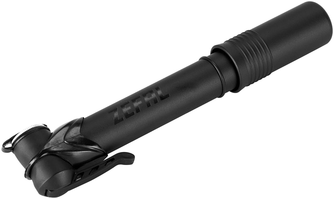 Zefal Air Profil Micro Aluminium Mini Strassenpumpe Black Matt Einzeln, Black Matt Einzeln