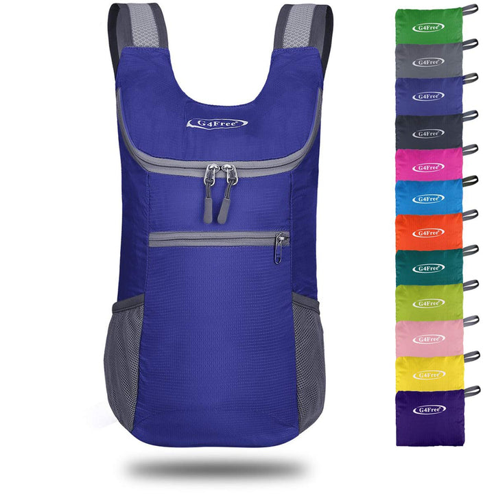 G4Free Ultraleichter 11 l kleiner faltbarer Rucksack für Reisen, Wandern, Radfahren, Wandern oder Me