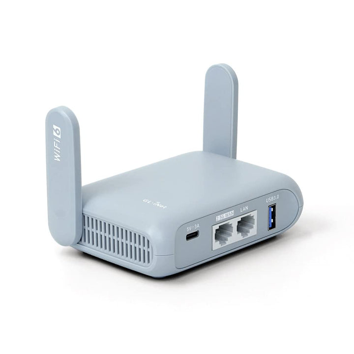 GL.iNet GL-MT3000 (Beryl AX) Pocket-Sized WiFi 6 Wireless Travel Gigabit Router – OpenVPN, Wireguard