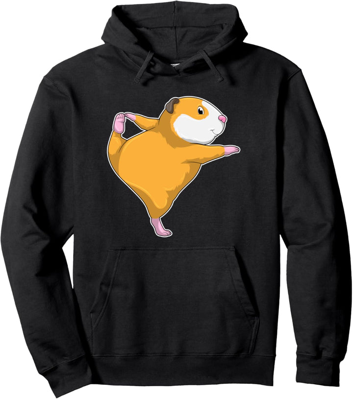 Meerschweinchen Yoga Fitness Sport Pullover Hoodie