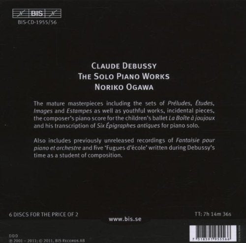 Die Werke Für Klavier Solo, Audio-CD