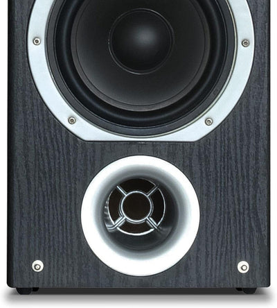 Fenton SHFT57B Standlautsprecher Paar 600 Watt, HiFi Lautsprecher Boxen für Stereoanlage, 4-Wege pas