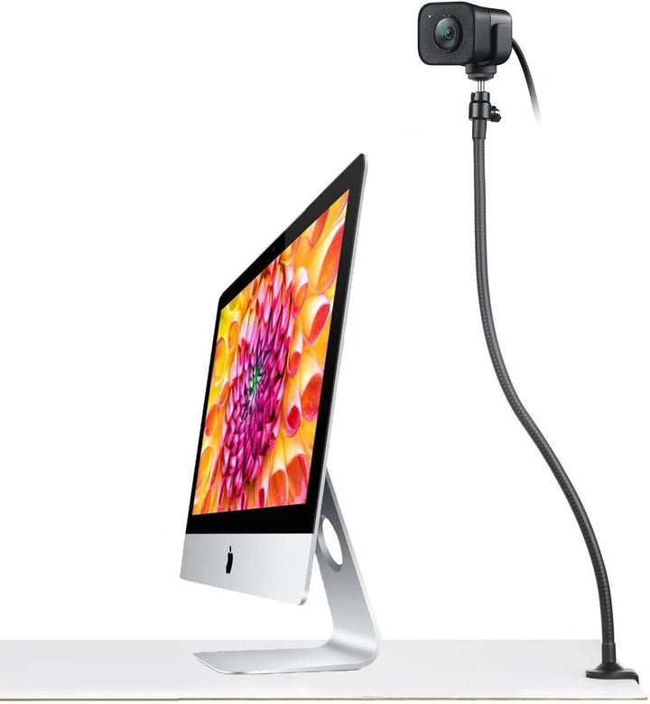 AceTaken 63,5 cm (25 Zoll) Flexibler Backenarm-Klemmhalter, kompatibel mit Logitech Webcam C920s C92