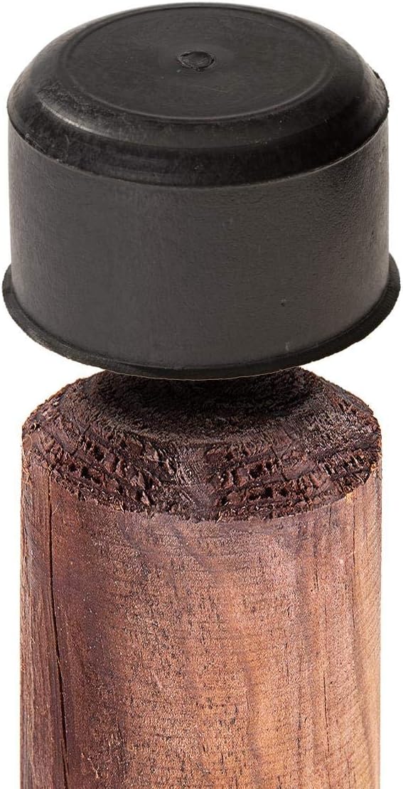 Abdeckkappe für Holzpfähle Ø 6cm Zaunkappe Pfostenabdeckung Schutzkappe 50 Stk.