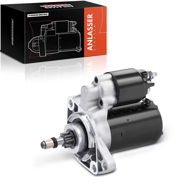 Frankberg Anlasser Starter Benzin Kompatibel mit Ibiza II 6K1 1993-2002 Octavia I 1U2 1996-2010 Tole