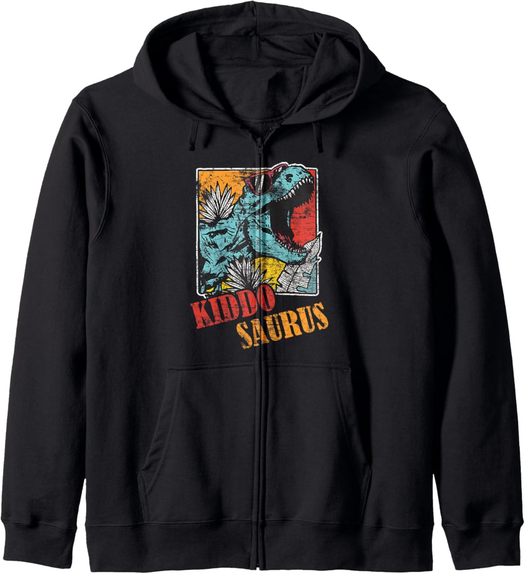 Kiddosaurus T Rex Dinosaur Family Matching Kapuzenjacke