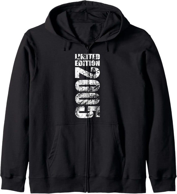 Limited Edition 2005 Grunge 19 Jahre Jungen Mädchen Kapuzenjacke
