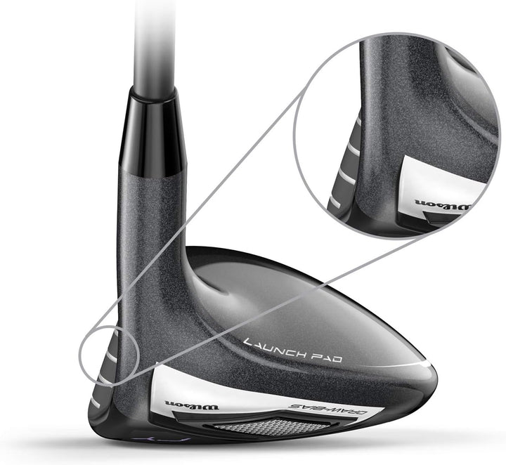 Wilson Staff Iron Set, Launch Pad, Racket Set for Women, Right Hand RH Hybrid, RH Hybrid