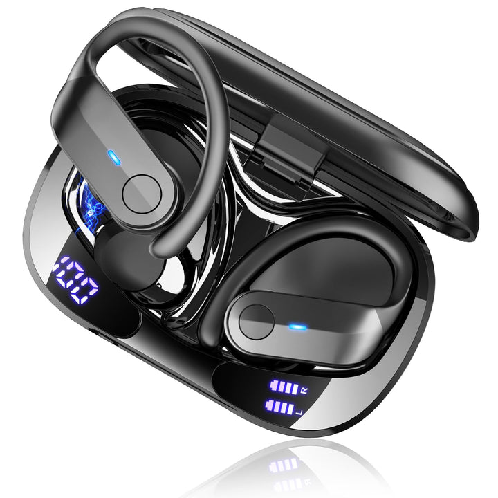 Ordtop 2026 Bluetooth Kopfhörer Sport, 70Std In Ear Kopfhörer Bluetooth 5.4, HiFi Stereo Tiefer Bass