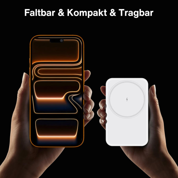 iVANKY für iPhone 17/16/15/14/13/12 Pro Max 3 in 1 Faltbare Wireless Ladestation Charger für Magsafe