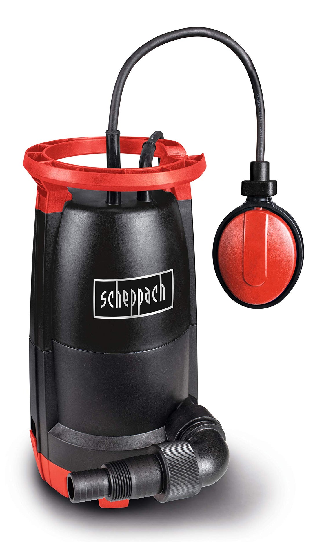 Scheppach Kombitauchpumpe SWP750 | 750W Leistung | 20000 l/h Fördermenge | 8,5m Förderhöhe | 1¼“-Ans