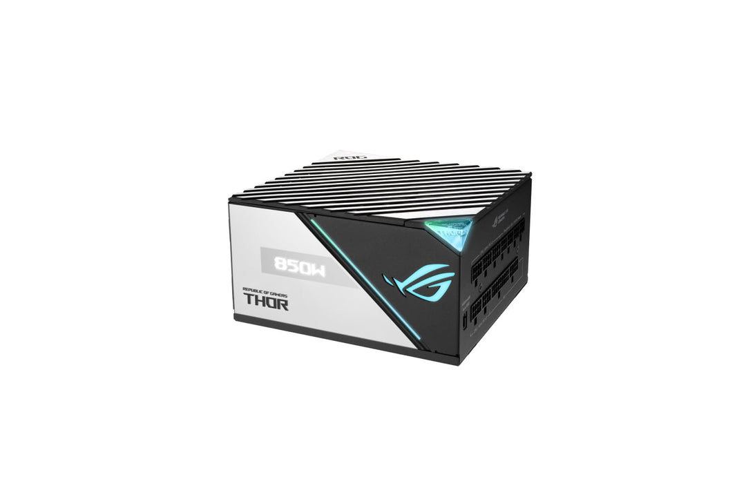 ASUS ROG Thor 850W Platinum II Netzteil (Aura Sync RGB Belechtung, OLED Display,135-mm-Axial-Tech-Lü