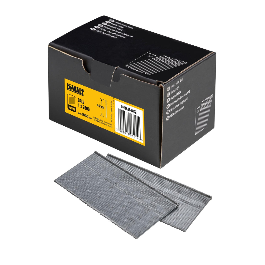 Dewalt Stauchkopf-Nägel 16 GA DNBA1644GZ (20 Grad, 44mm, galvanisiert, Durchmesser 1,40 x 1,60 mm) 2