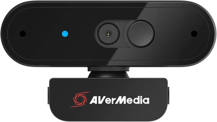AVerMedia PW310P Webcam, Webcam Cover, 1080p / 30fps Video Chat und Aufnahme, Plug & Play, Mikrofone