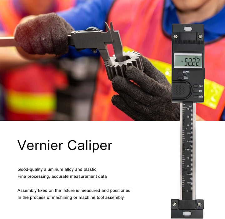 100 MM Vertikale LCD-Digitalanzeige Linearskala, Lineal aus Aluminiumlegierung mit Hoher Genauigkeit
