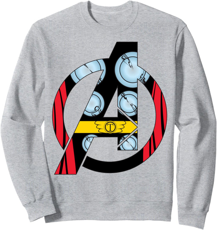 Marvel Avengers Thor Costume Fill Logo Sweatshirt