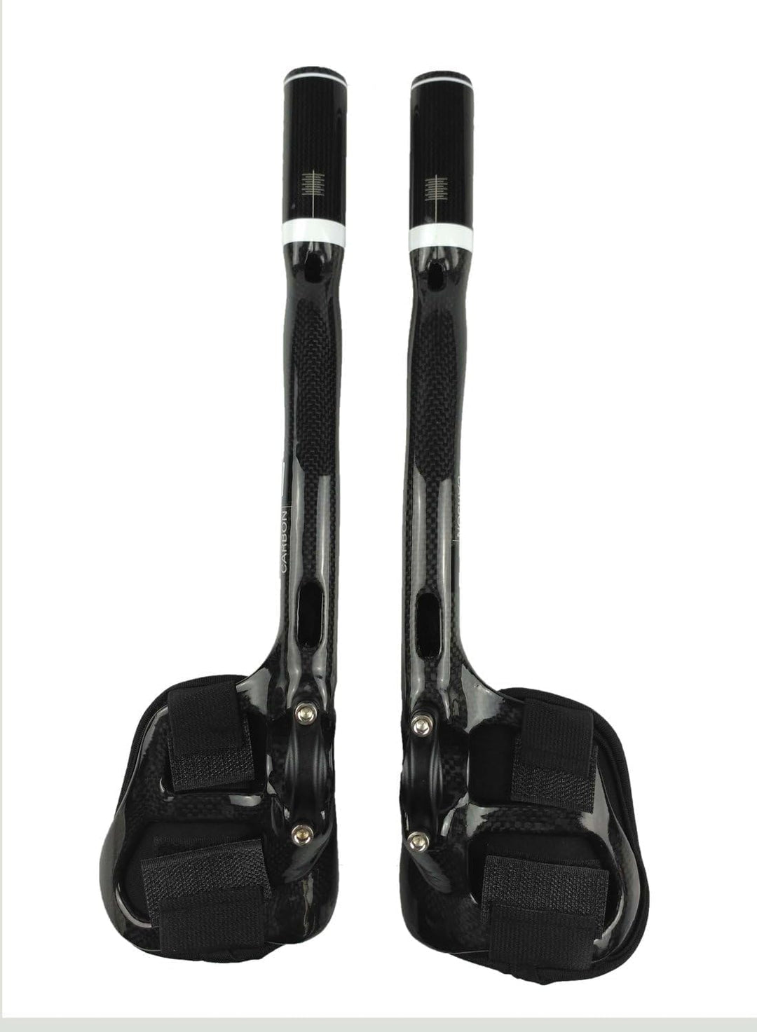 PLATT Fahrradlenker 31,8 Carbonlenker Renn/Triathlonlenker Aerobar Lenkeraufsatz Tri Bar, 3K Glossy