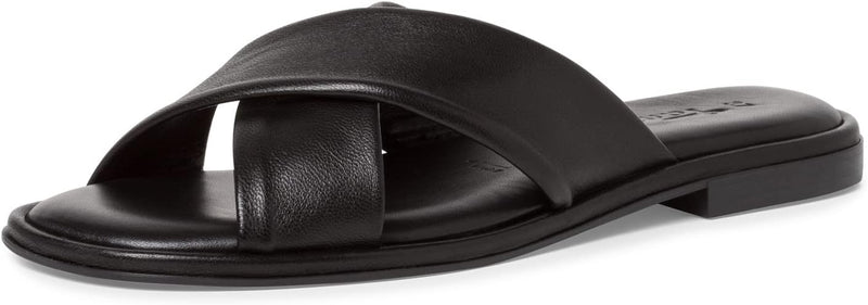 Tamaris Damen 1-1-27112-20 Flacher Slipper 37 EU Black 1 27112 20 001, 37 EU Black 1 27112 20 001