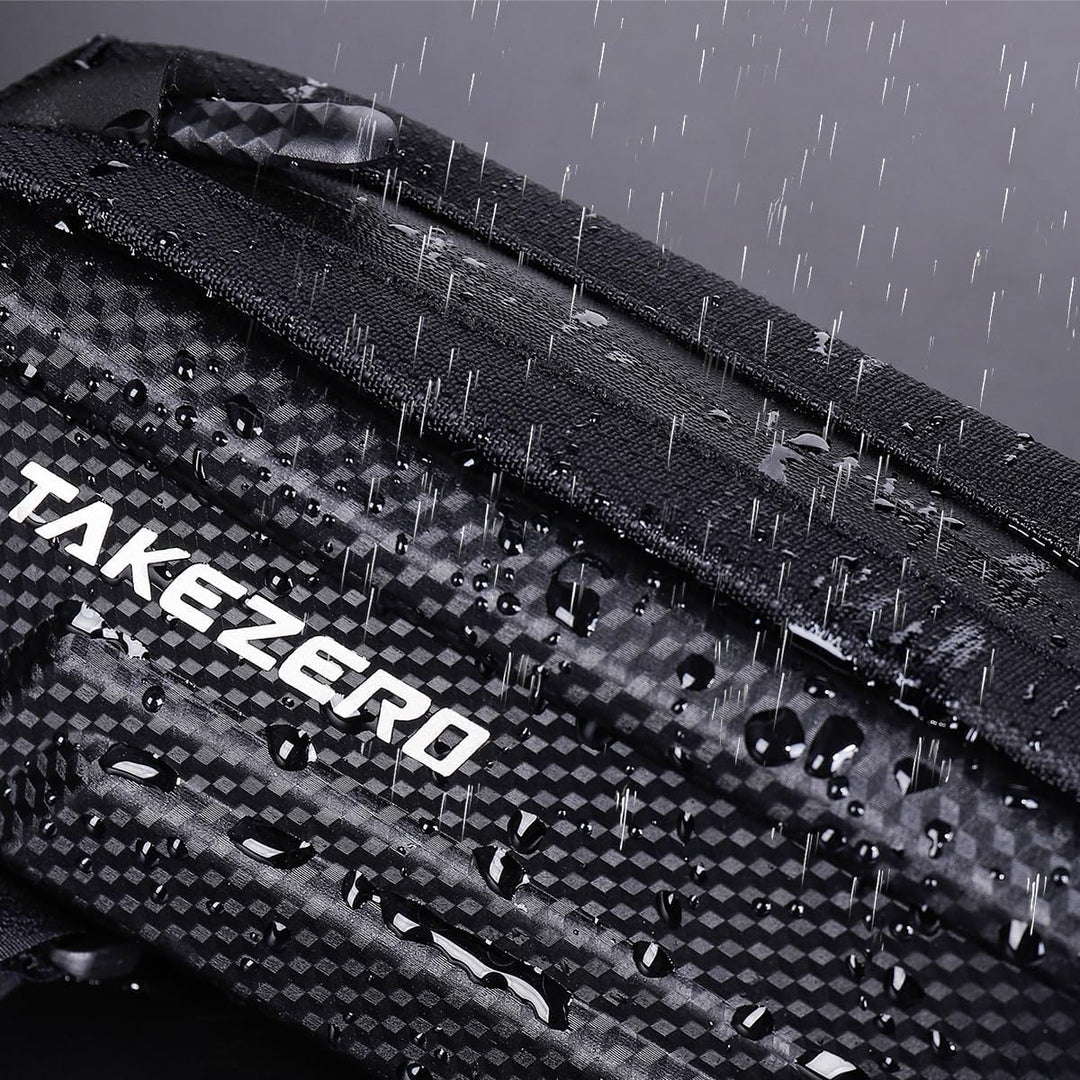 Fahrrad Oberrohrtasche Wasserdicht, 3D Eva Hartschale Rahmentasche Fahrradwerkzeug Tasche für MTB &amp;