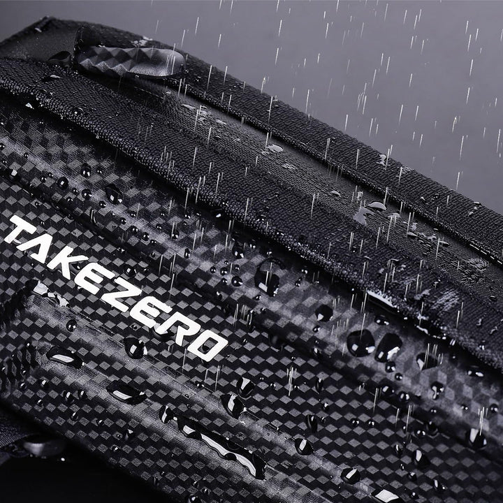 Fahrrad Oberrohrtasche Wasserdicht, 3D Eva Hartschale Rahmentasche Fahrradwerkzeug Tasche für MTB &amp;