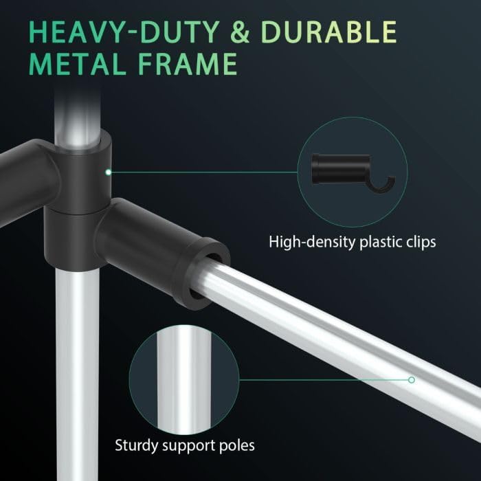 MARS HYDRO Grow Tent Durable Side Support Pole,Sturdy Metal Replaceable Bracket Accessories,High CFM