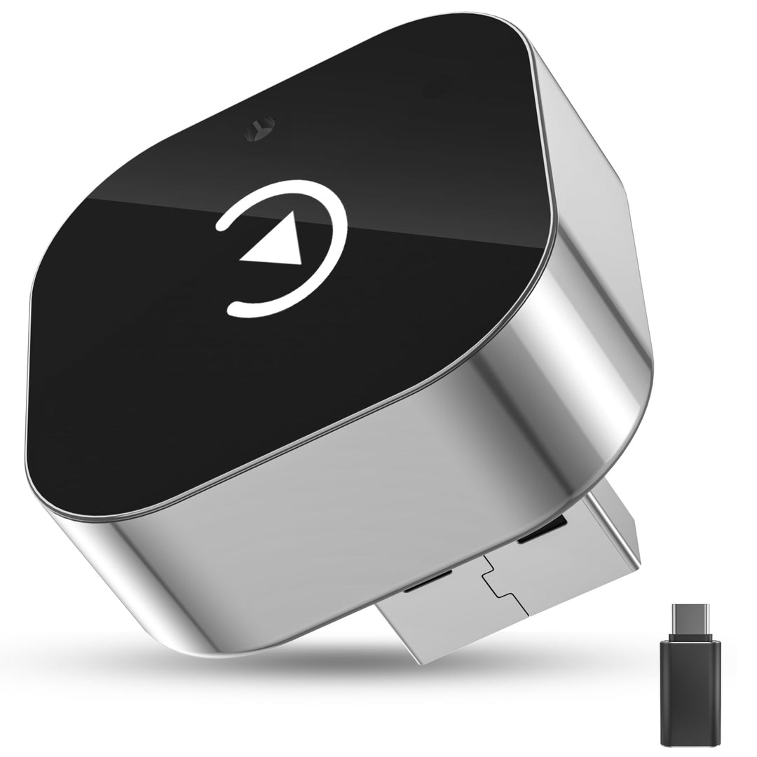 2 in 1 Carplay Wireless Adapter &amp; Android Auto Adapter,USB-A/Typ-C Wired Auf Wireless Kompatibel Mit