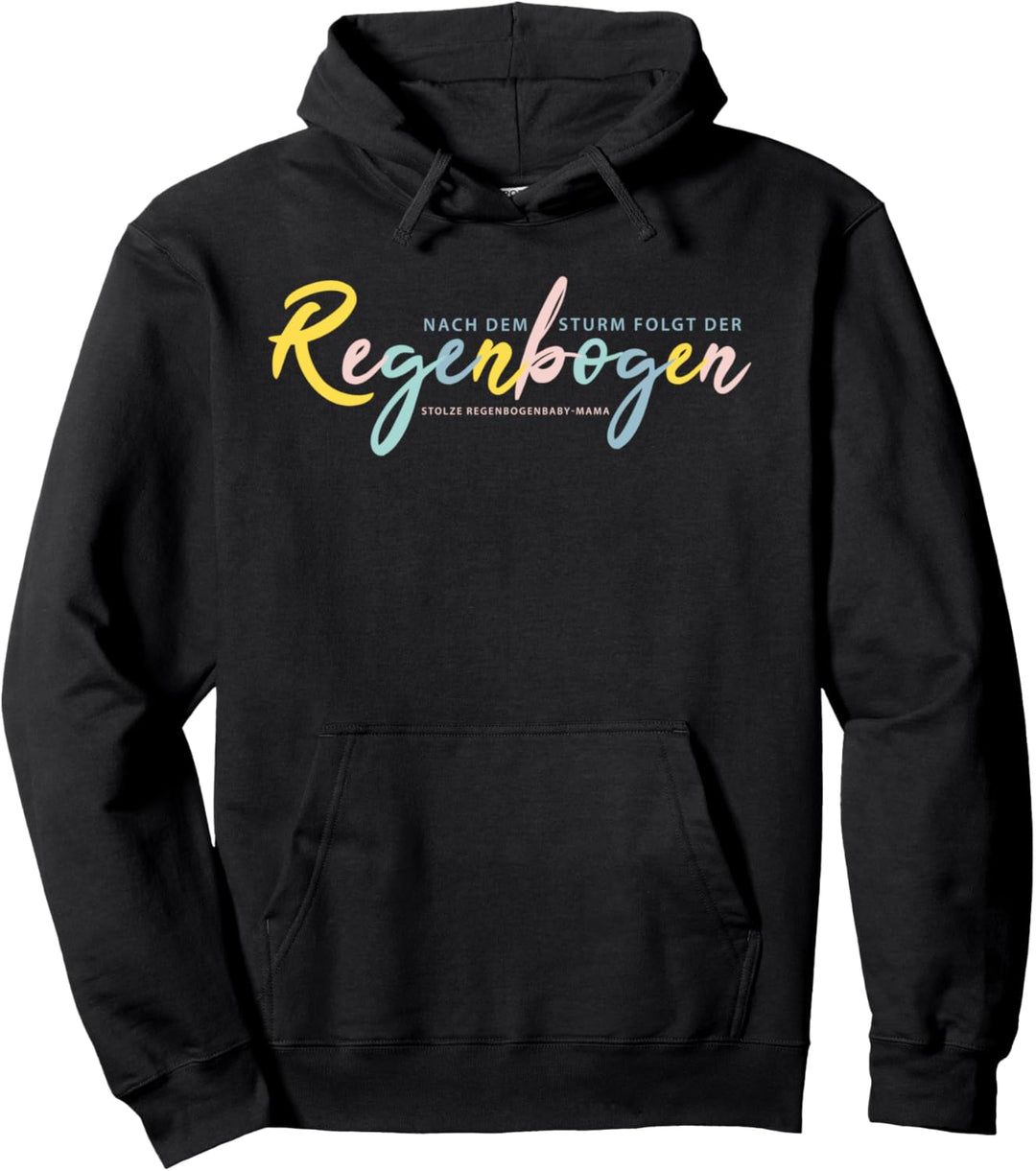 Regenbogenbaby Mama Geschenk Geschenkidee Mutter Pullover Hoodie