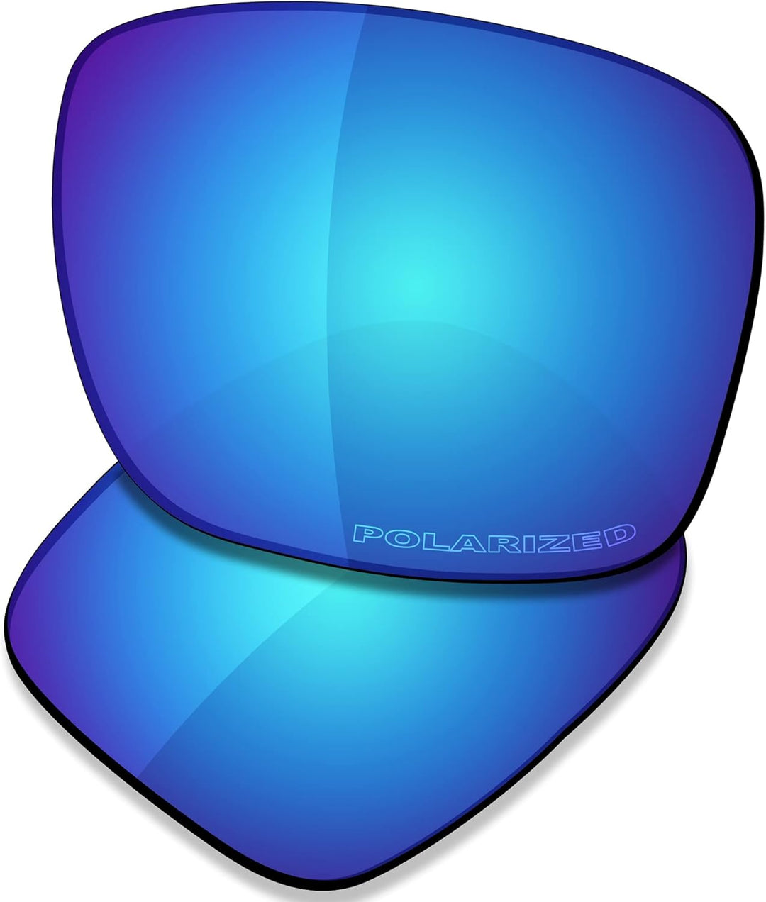 Saucer Premium Ersatzgläser für Oakley Holbrook OO9102 Sonnenbrillen High Definition - Glacier Blue