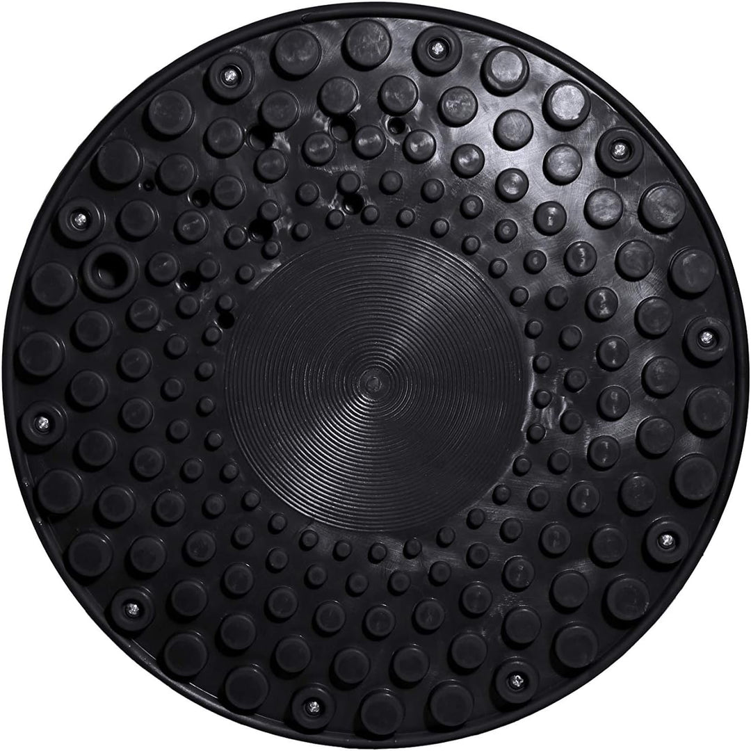 Topstar Sitness H2, Arbeitshocker, Stehhilfe, Drehhocker, Skateboardsitz, höhenverstellbar, Stoffbez