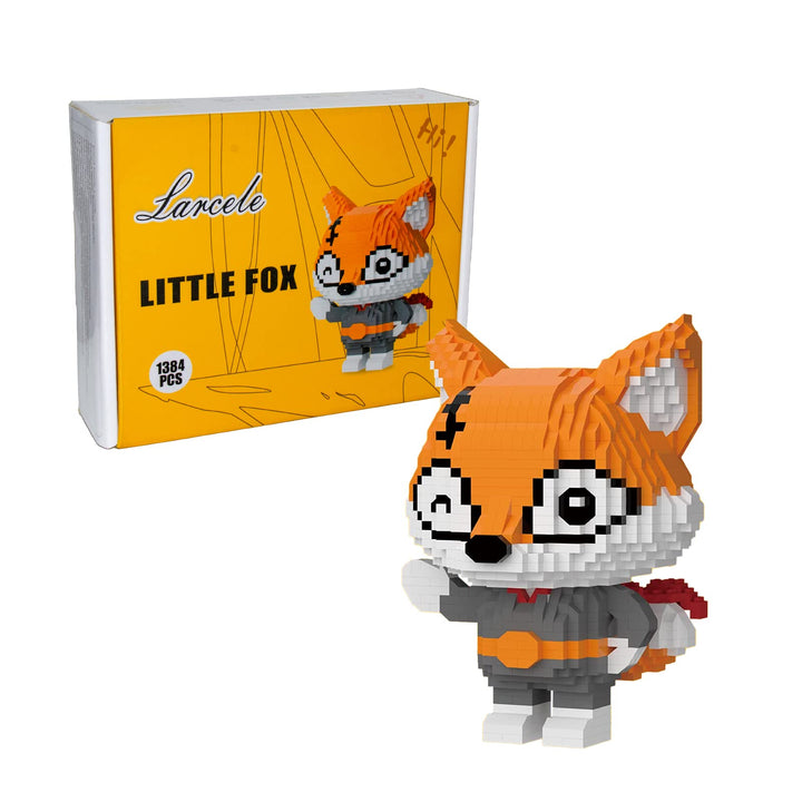 Larcele 1384 Stücke Mikro Bausteine Spielzeug Kit, Mini Bricks Bauen Bauklötze Satz KLJM-07 Mehrweg