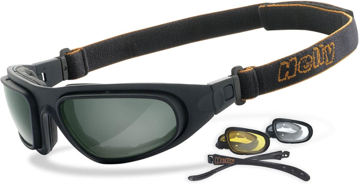 HELLY® - No.1 Bikereyes® | Motorradbrille, Multifunktionsbrille, Bikerbrille | beschlagfrei, winddic