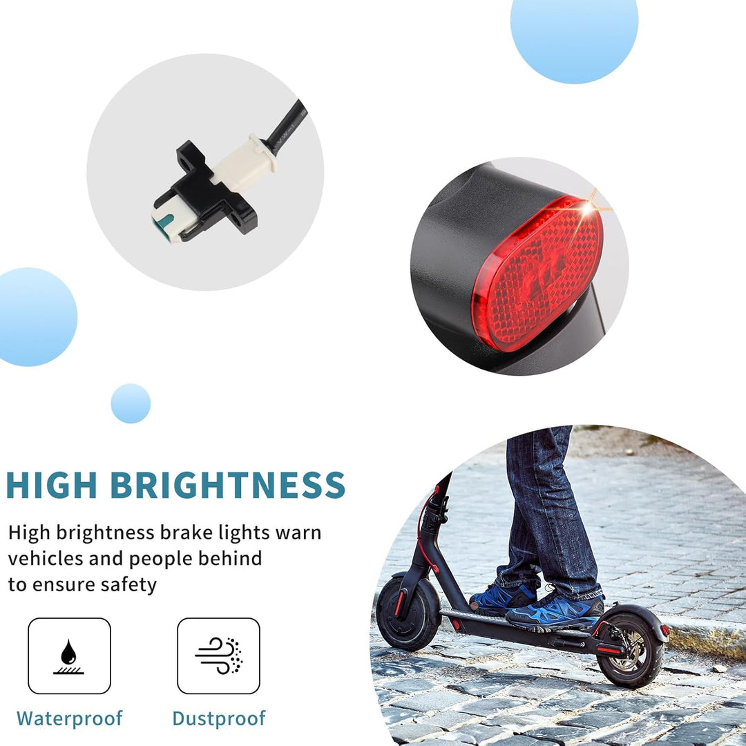 E Scooter Schutzblech Hinten,Elektroroller Hinterer Kotflügel Electric Scooter Kompatibel für Xiaomi