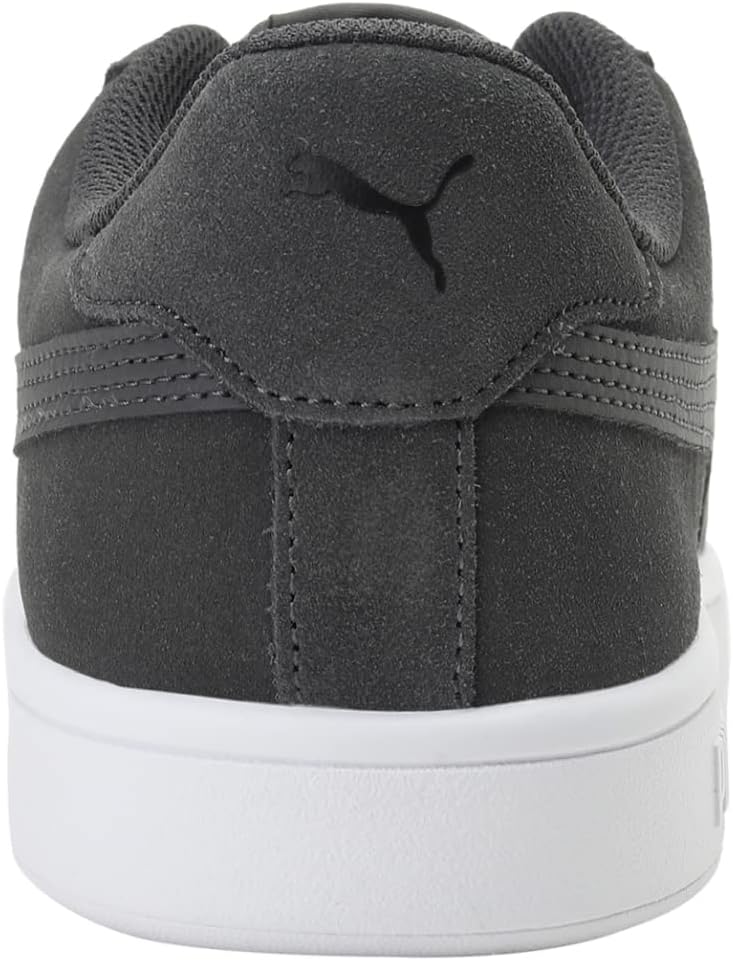 PUMA Unisex Smash V2 Sneaker 36 EU Castlerock Puma Schwarz Puma Weiss, 36 EU Castlerock Puma Schwarz