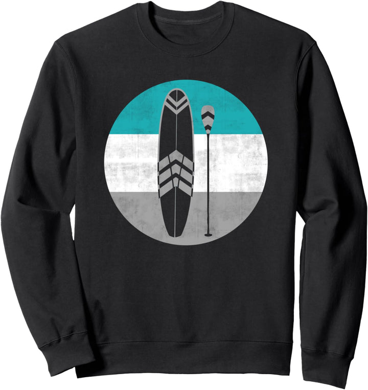 SUP-Board & Paddel - Wassersport Retro Stand Up Paddle iSUP Sweatshirt