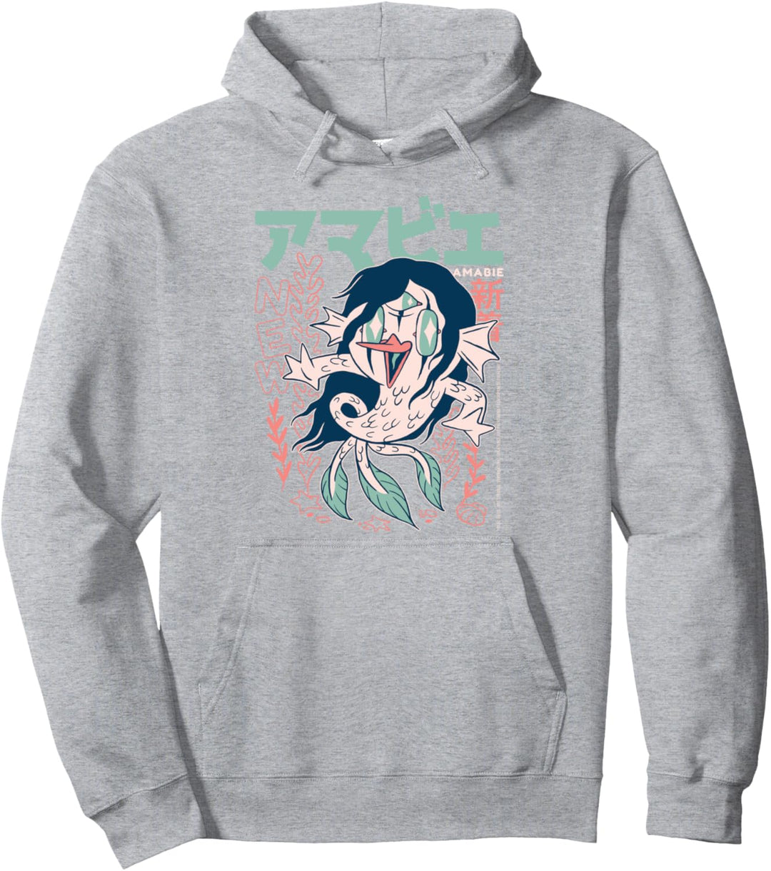 Amabie Japaner Yokai Pullover Hoodie