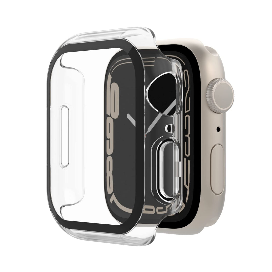 Belkin ScreenForce Apple Watch 41mm, 40 mm Series 8, SE, 7, 6, 5, 4 Bumper-Case mit integriertem Har
