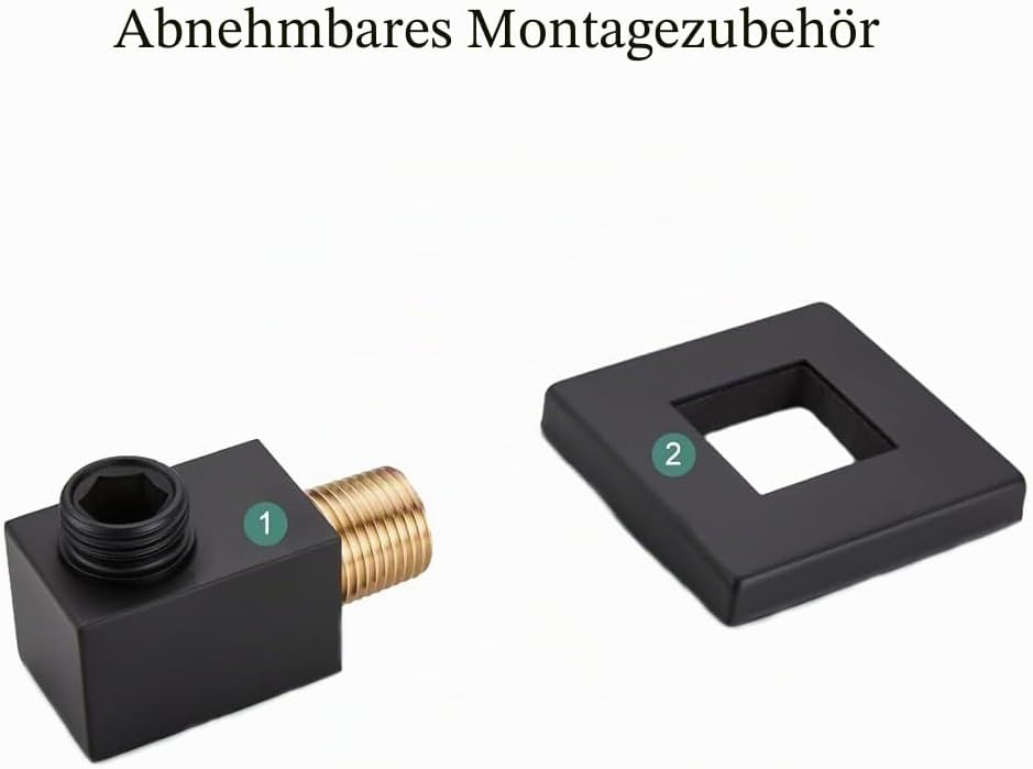 Wandanschlussbogen für Handbrause, G1/2 zoll Brauseschlauch Winkelverbinder Brauseschlauchverbinder