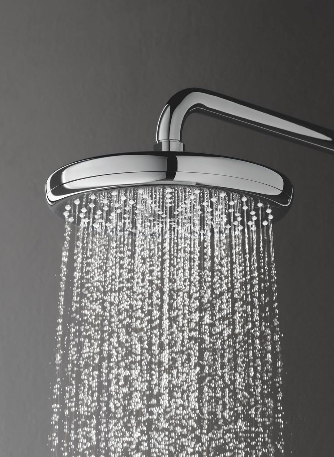 GROHE Vitalio Start 210 | Kopfbrause | Ideales Strahlbild | Chrom | 26415000, Ø210mm Ø210mm Single,