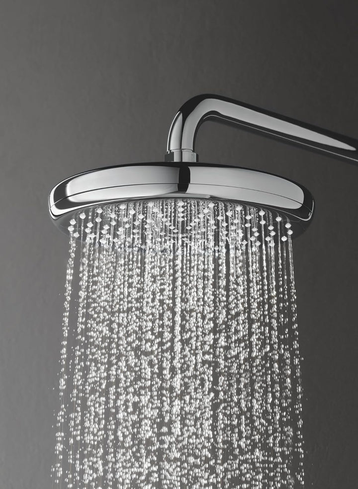 GROHE Vitalio Start 210 | Kopfbrause | Ideales Strahlbild | Chrom | 26415000, Ø210mm Ø210mm Single,
